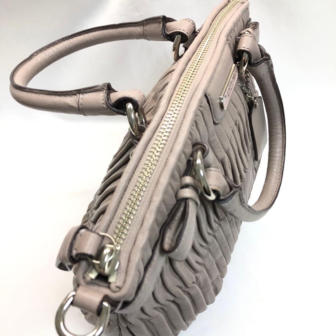 なっきー✨　COACH コーチ　マディソン ハンドバッグ　2WAY レザー