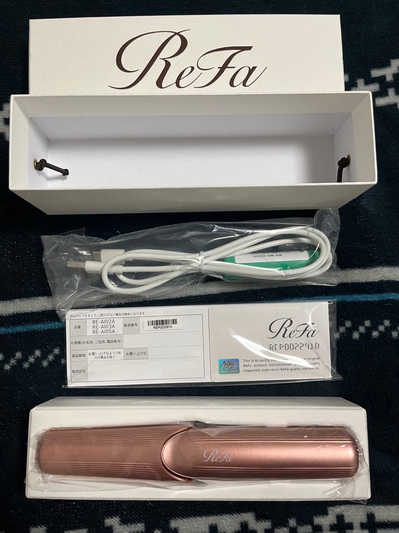 ぱんだ。ReFa フィンガーアイロン