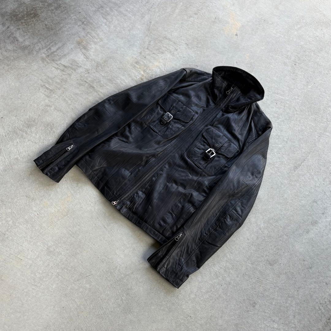 AVIREX - vintage leather jacket アメカジy2k