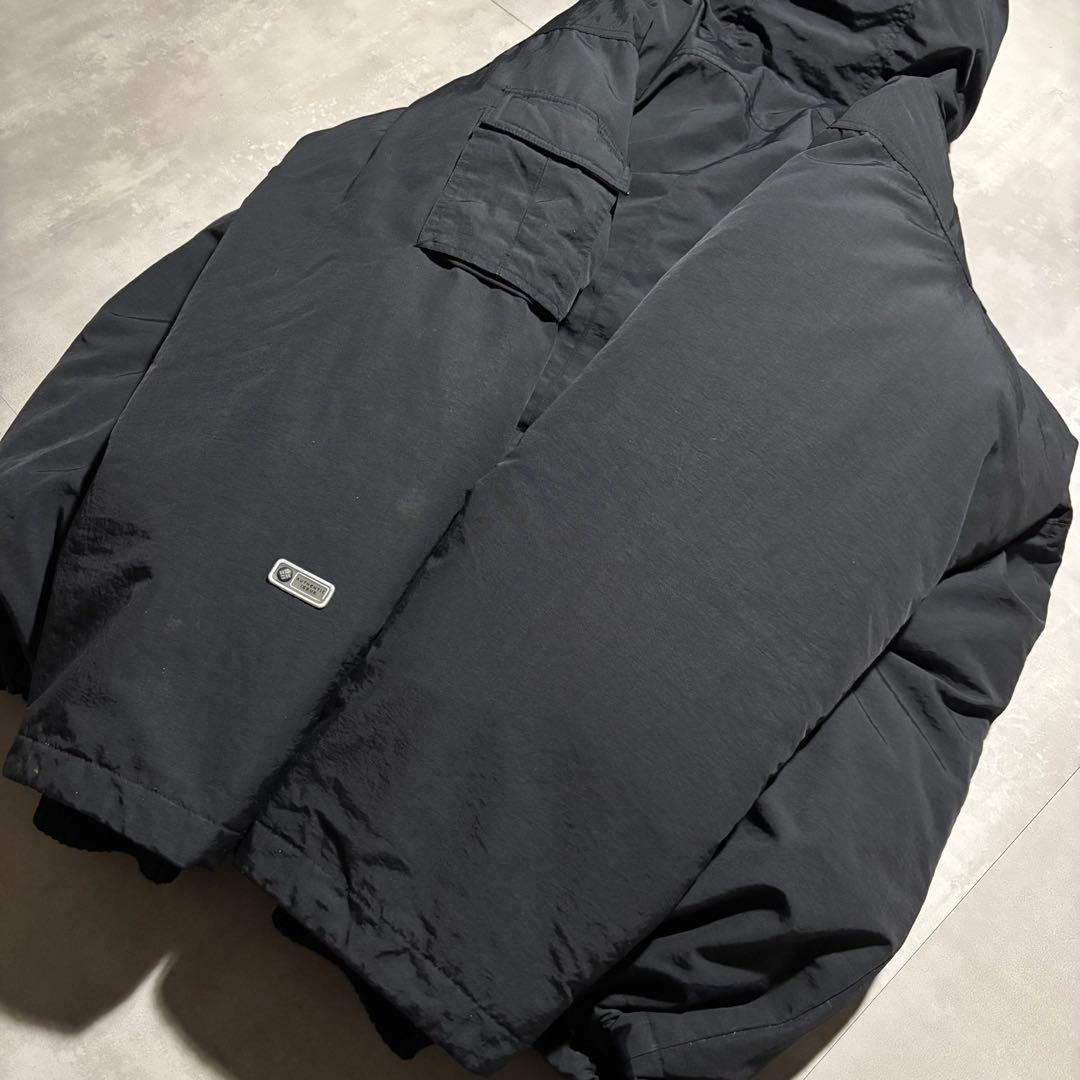 極肉厚 00s Columbia コロンビア　ダウンジャケット　ブラック　黒