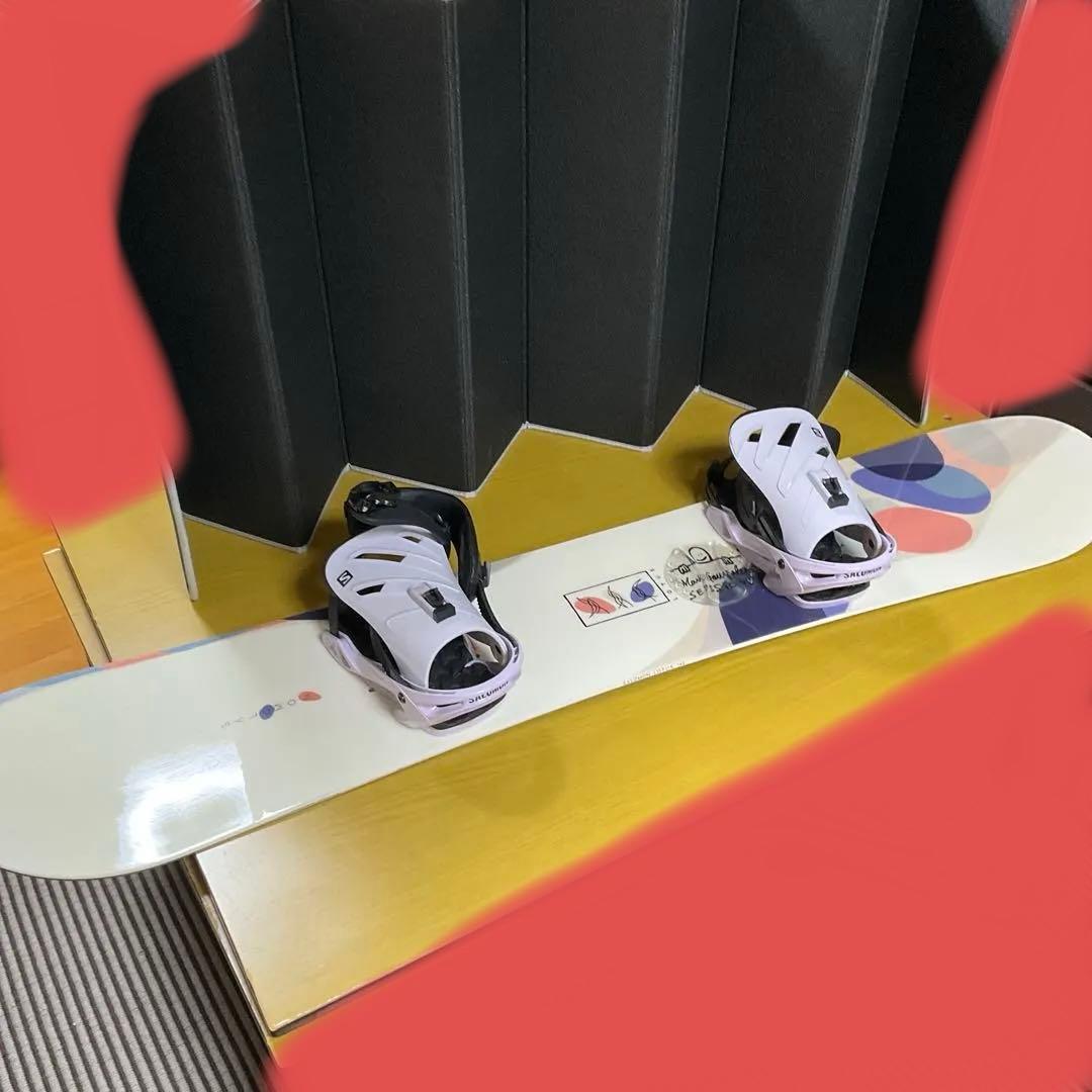 Salomon S/スノーボードビンディング セット142cm