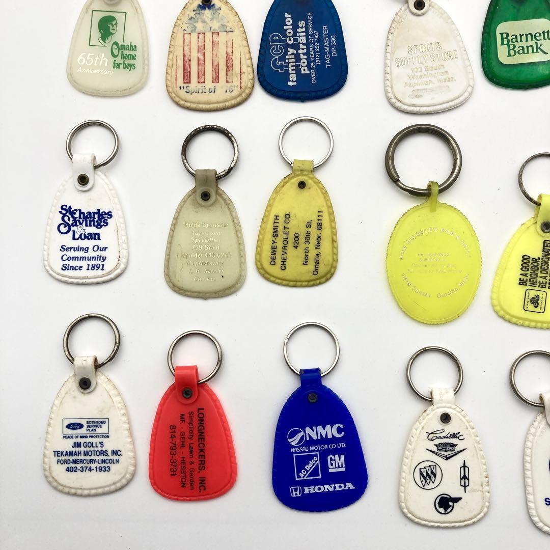 【Ia】77個　アメリカ　アドバタイジング　広告　キーホルダー　LMM77