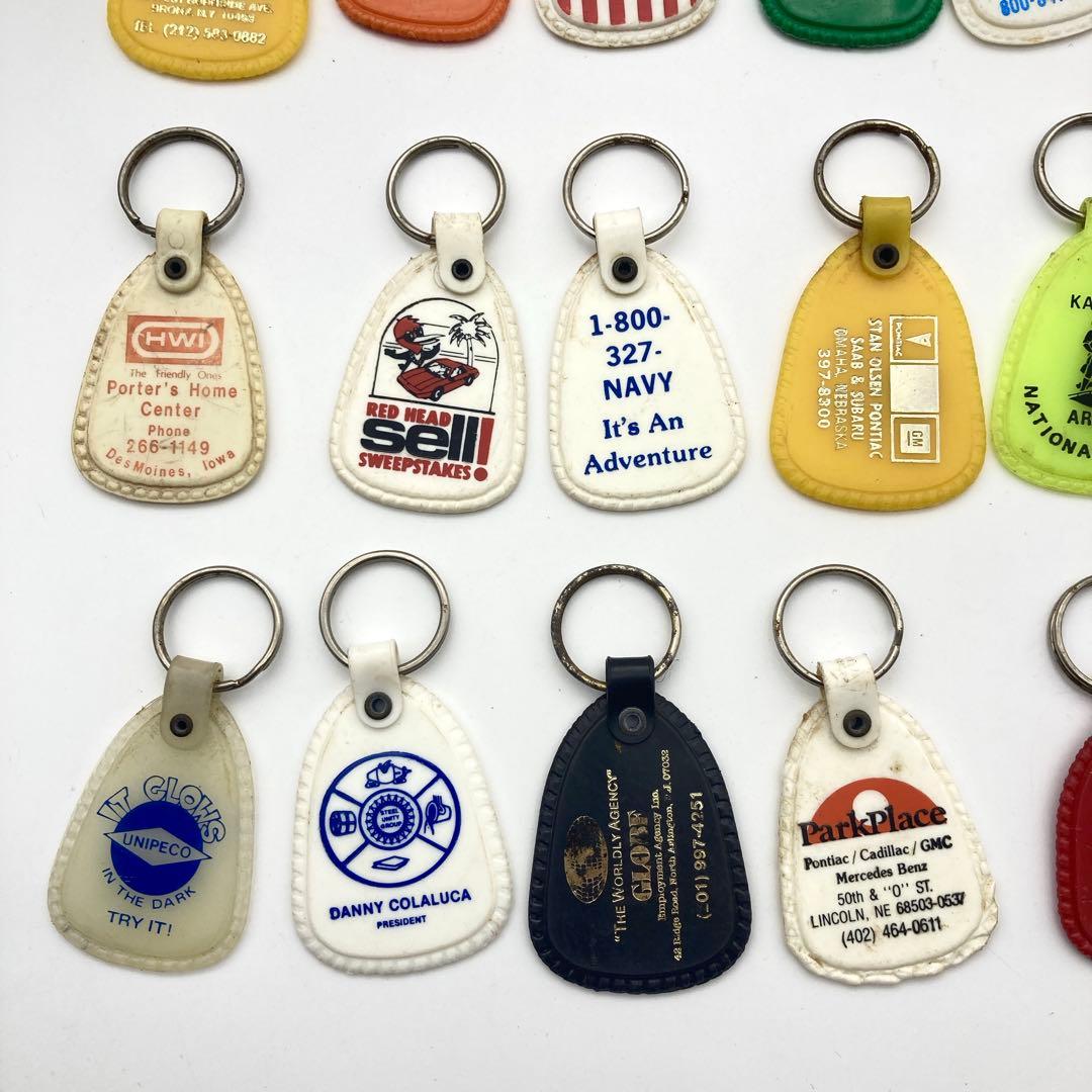 【Ia】77個　アメリカ　アドバタイジング　広告　キーホルダー　LMM77