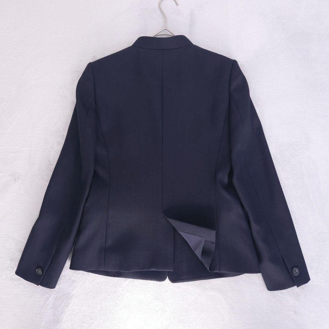 美品 プラステ スーツ ノーカラーパンツスカート 3点 ビジネス ストレッチ