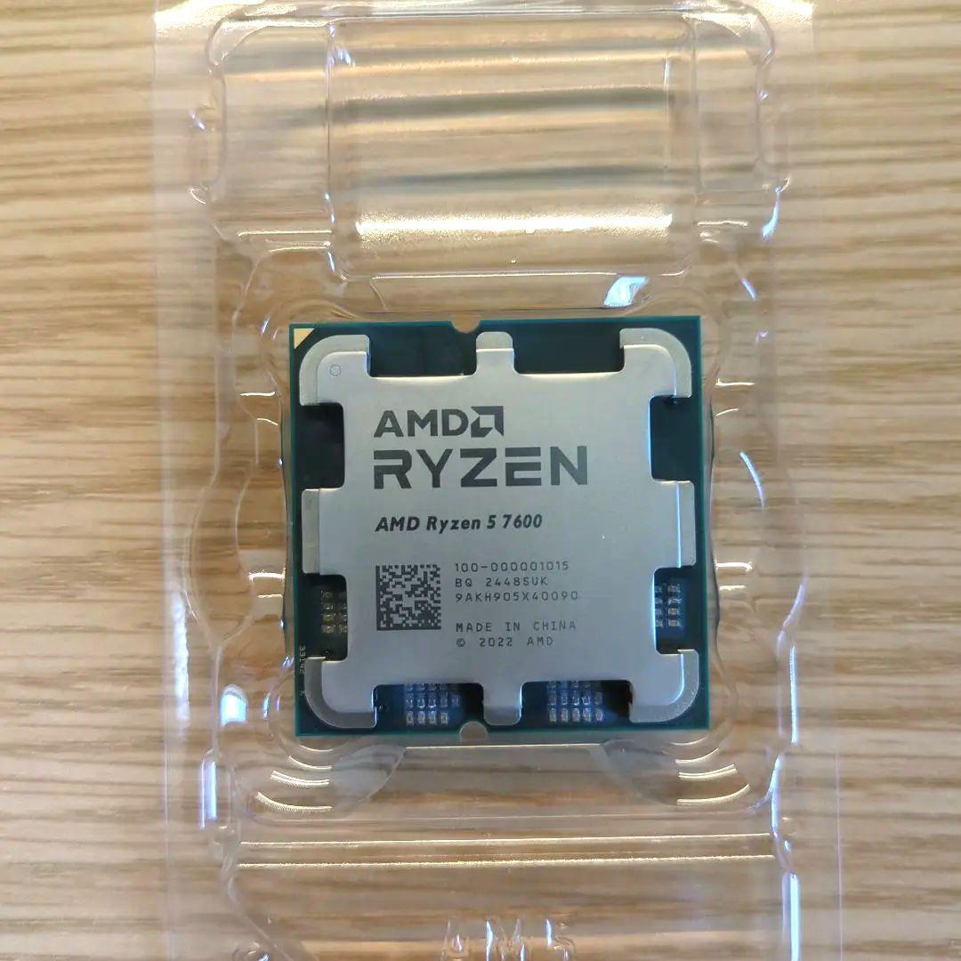 【週末まで値下げ】AMD Ryzen 5 7600 BOX CPU