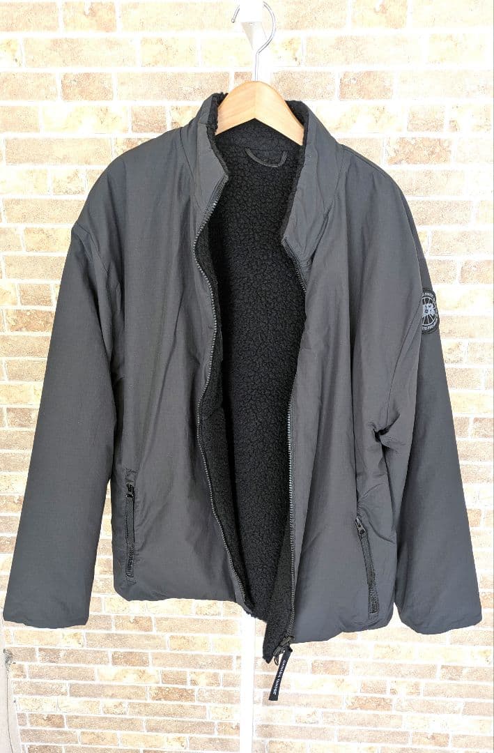   キンロスリバーシブルフリース M