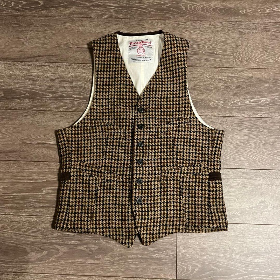 BEAMS PLUS × Harris Tweed ベスト