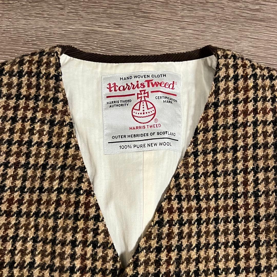 BEAMS PLUS × Harris Tweed ベスト