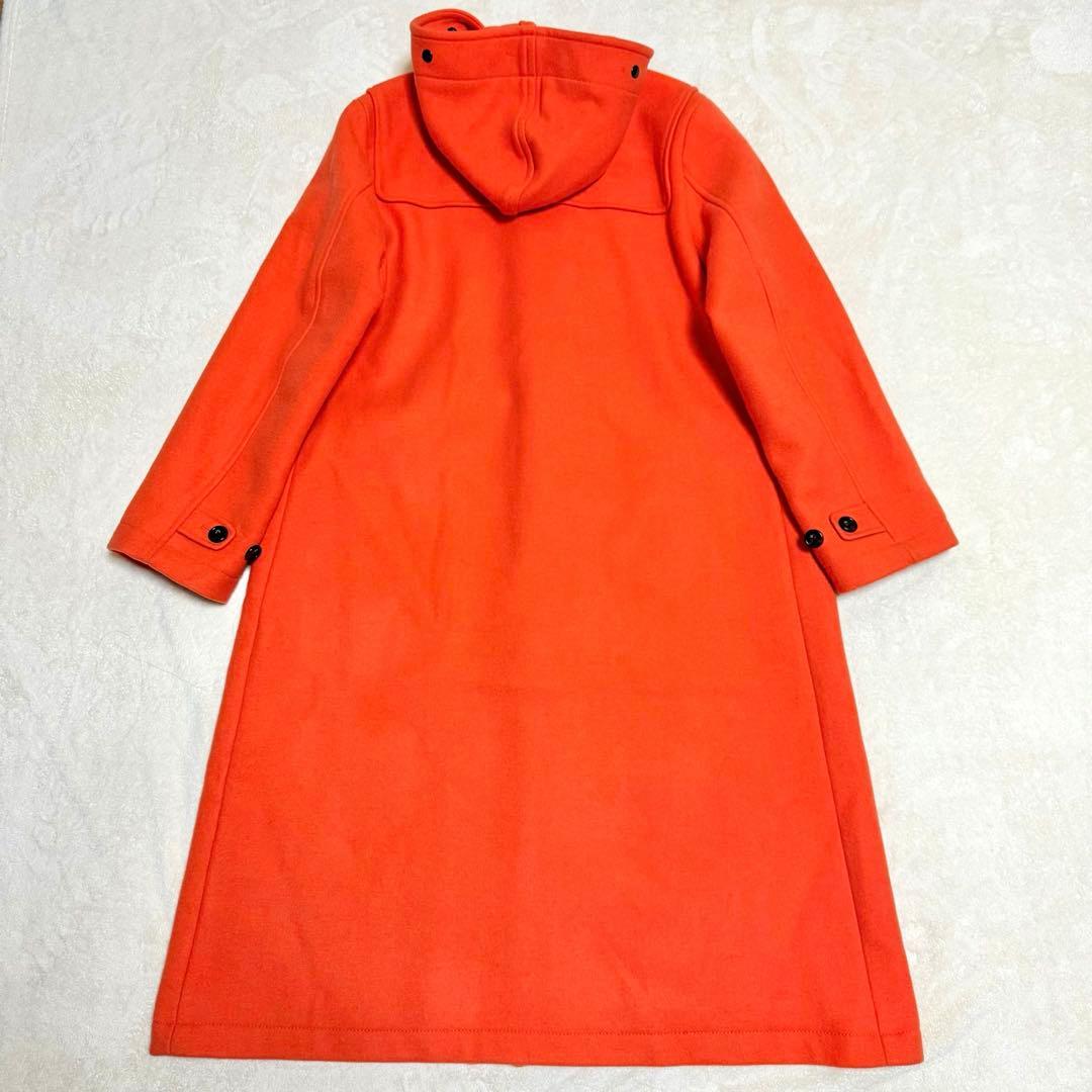極美品✨ BEAMSBOY ダッフルコート ロング オレンジ ウール混 トグル