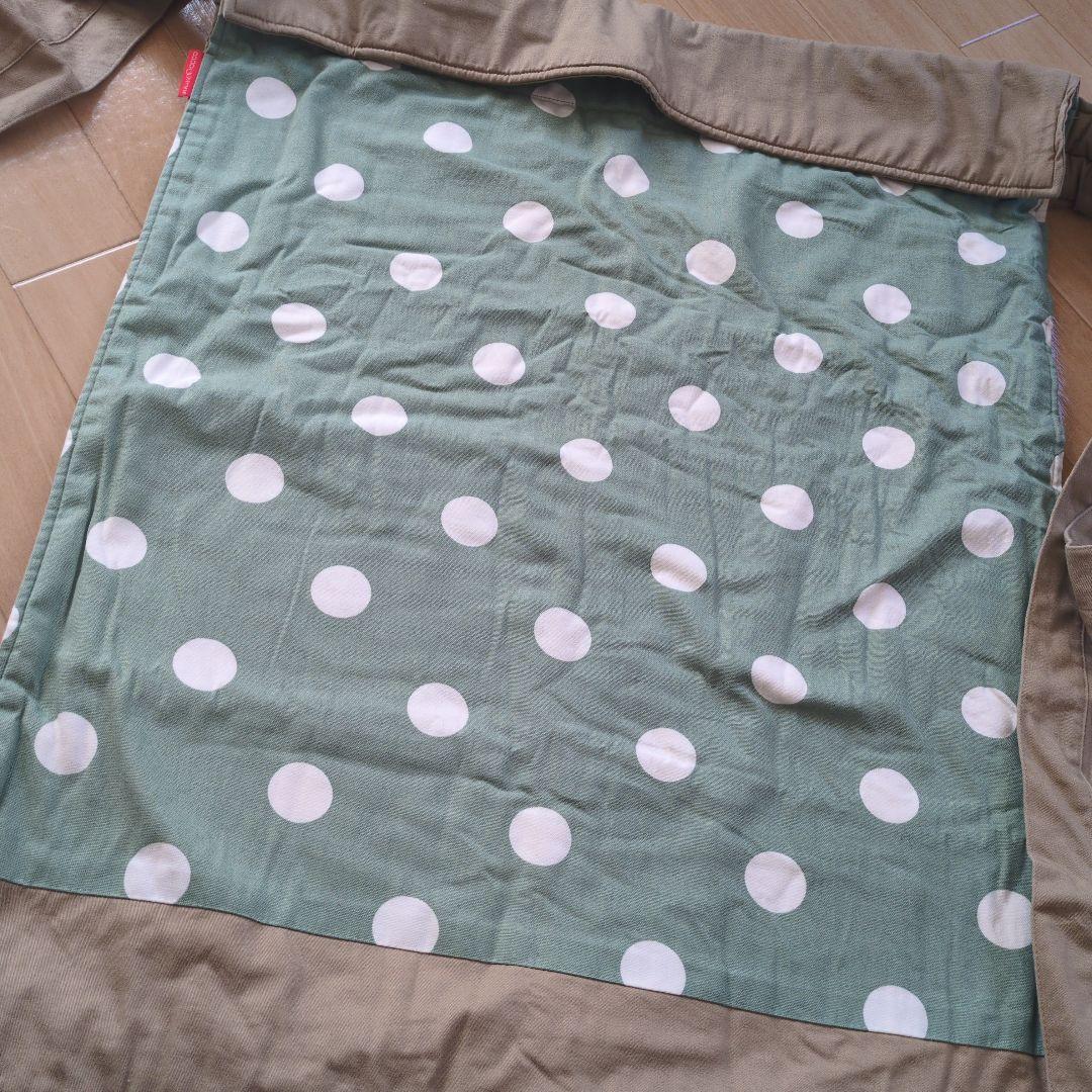 水色模様　おんぶもっこ　　おんぶ紐　最終価格