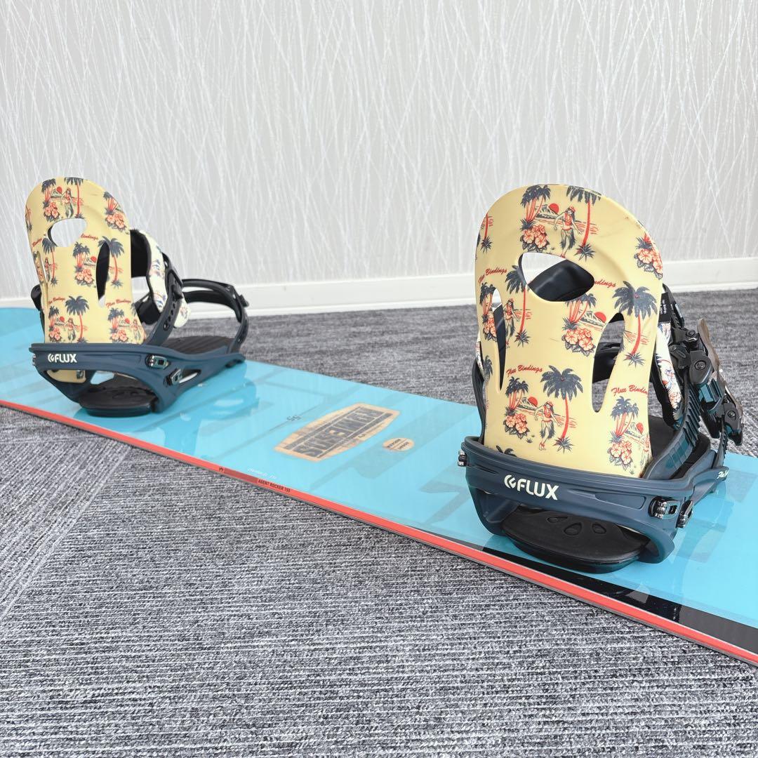 51美品❗️超豪華❗️ROMESDS×FLUX メンズスノーボードセット★155cm