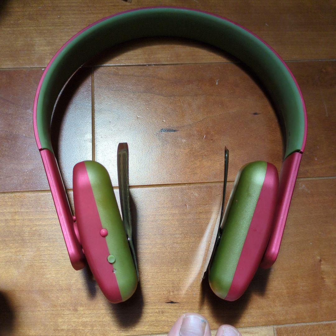 CORFETT ピンクグリーン ヘッドフォン