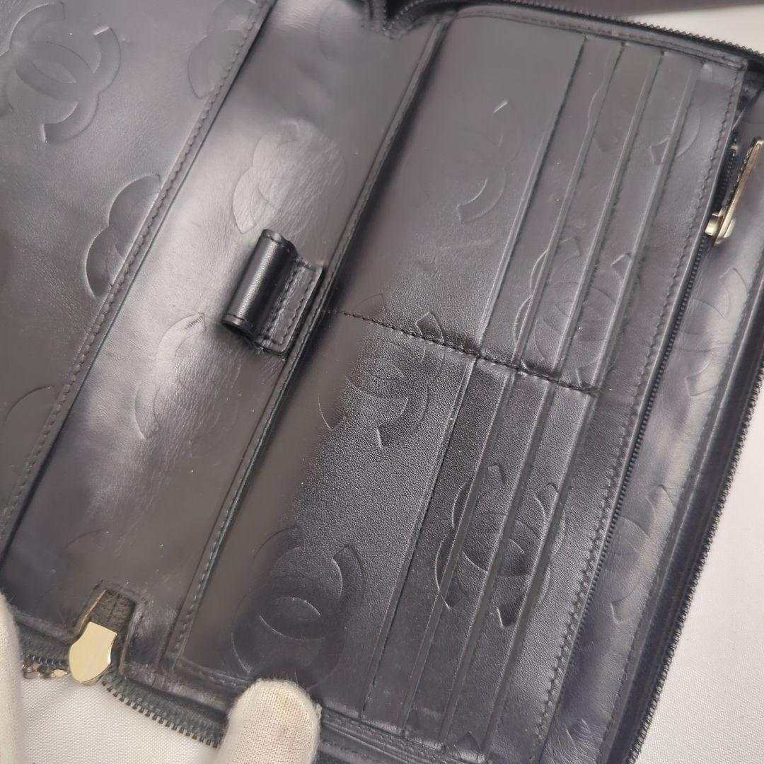 ぽこちん様用 ココマーク カンボンライン 長財布 ラウンドジップ オーガナイザー