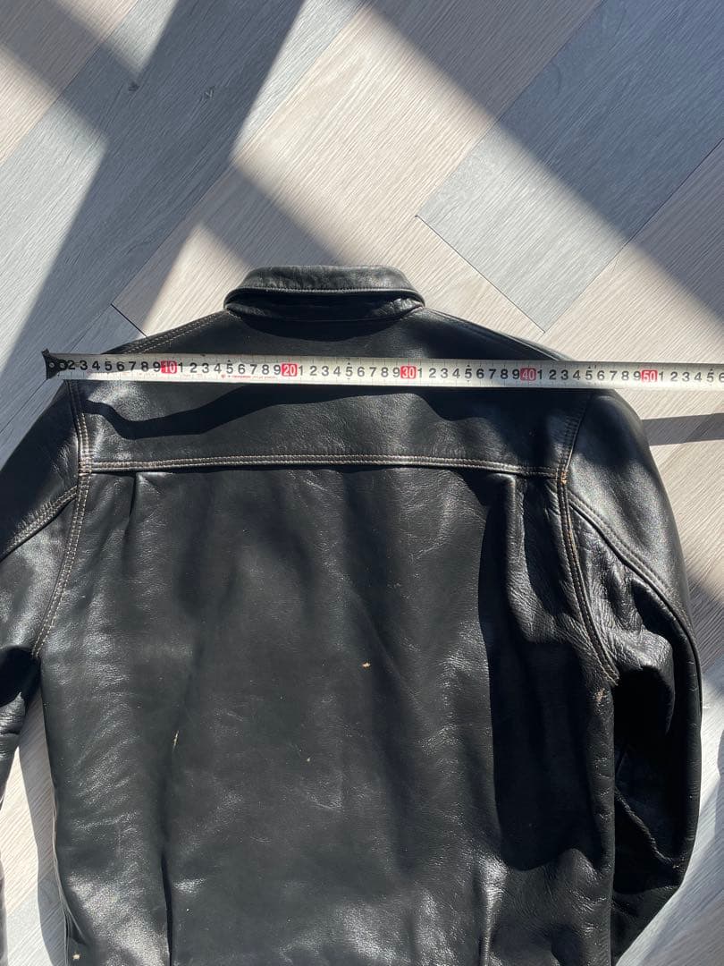 サイズ42 オール馬革　茶芯　ファインクリークレザー　バージニアビーチ