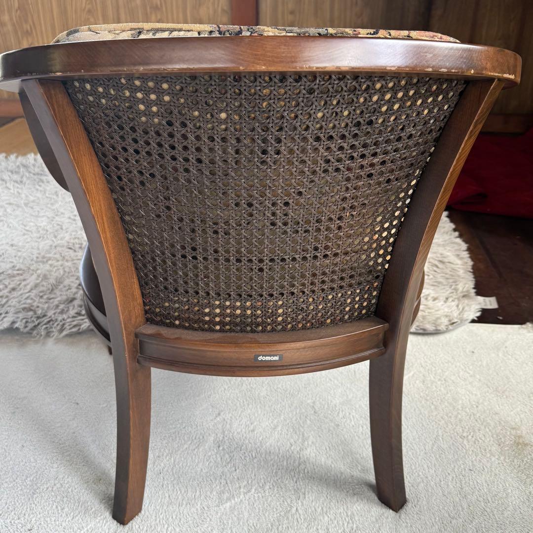 美品★最高級アームチェア★カリモクdomani/ドマーニ 4脚セット　椅子　④