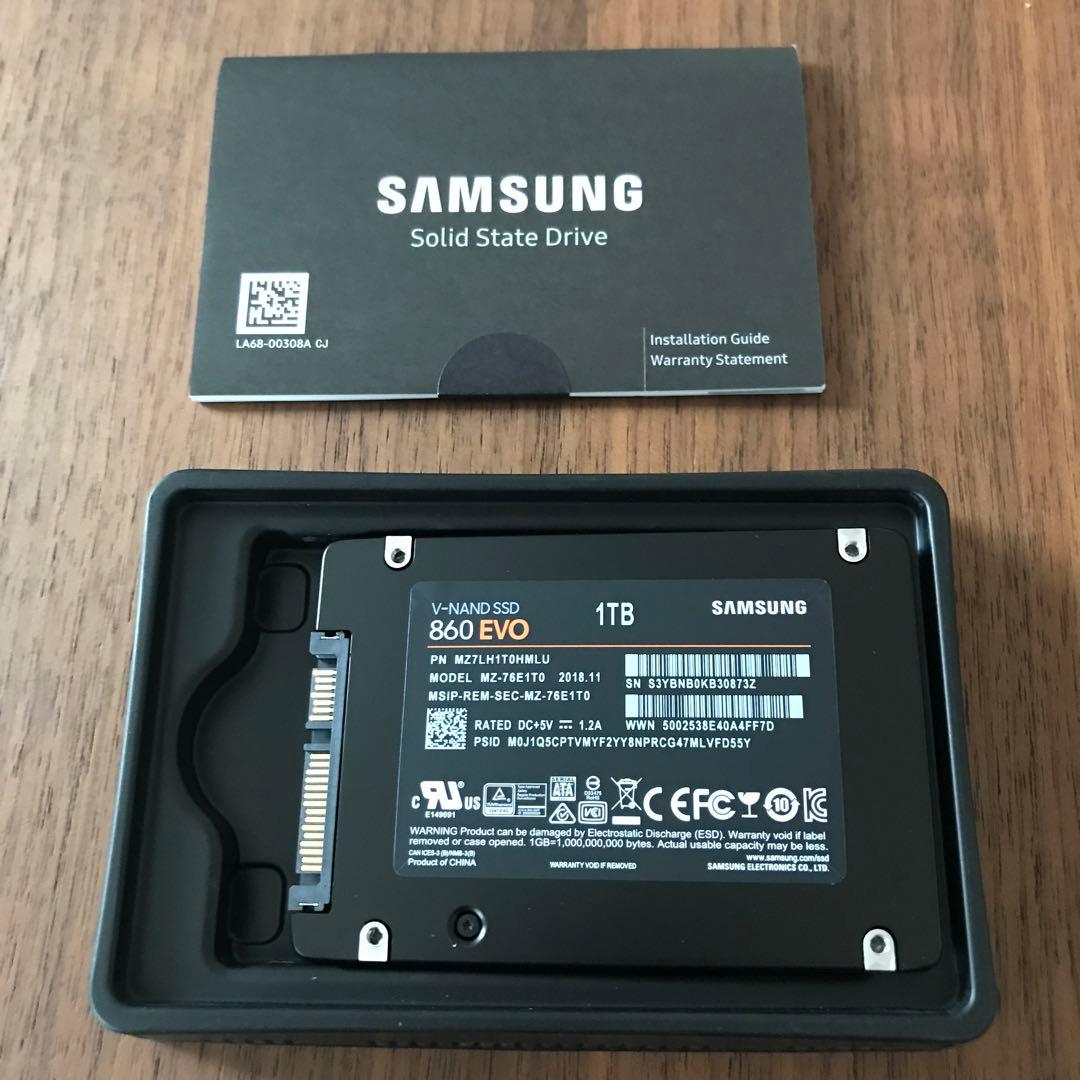 【新品未使用】Samsung SSD 860EVO 1TB