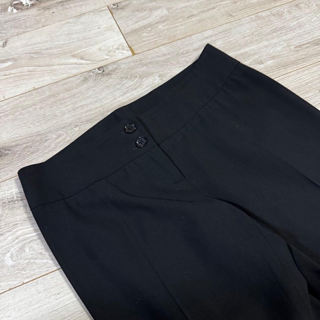 D&G ブラック ブレザー ワイドパンツ セット 裏地派手 プリント 38