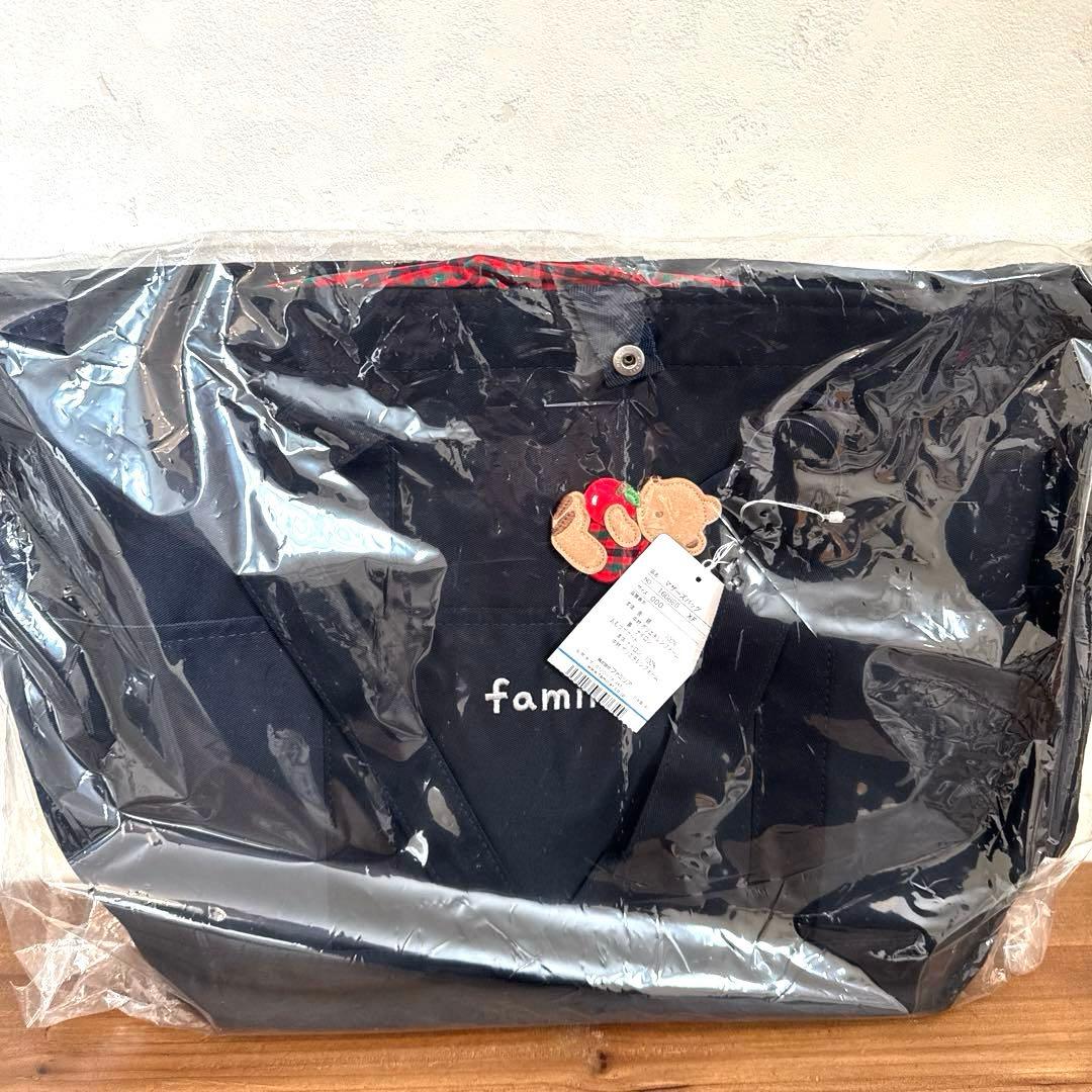 新品 未開封 未使用 廃盤 旧型 ファミリア マザーズバッグ 赤チェック