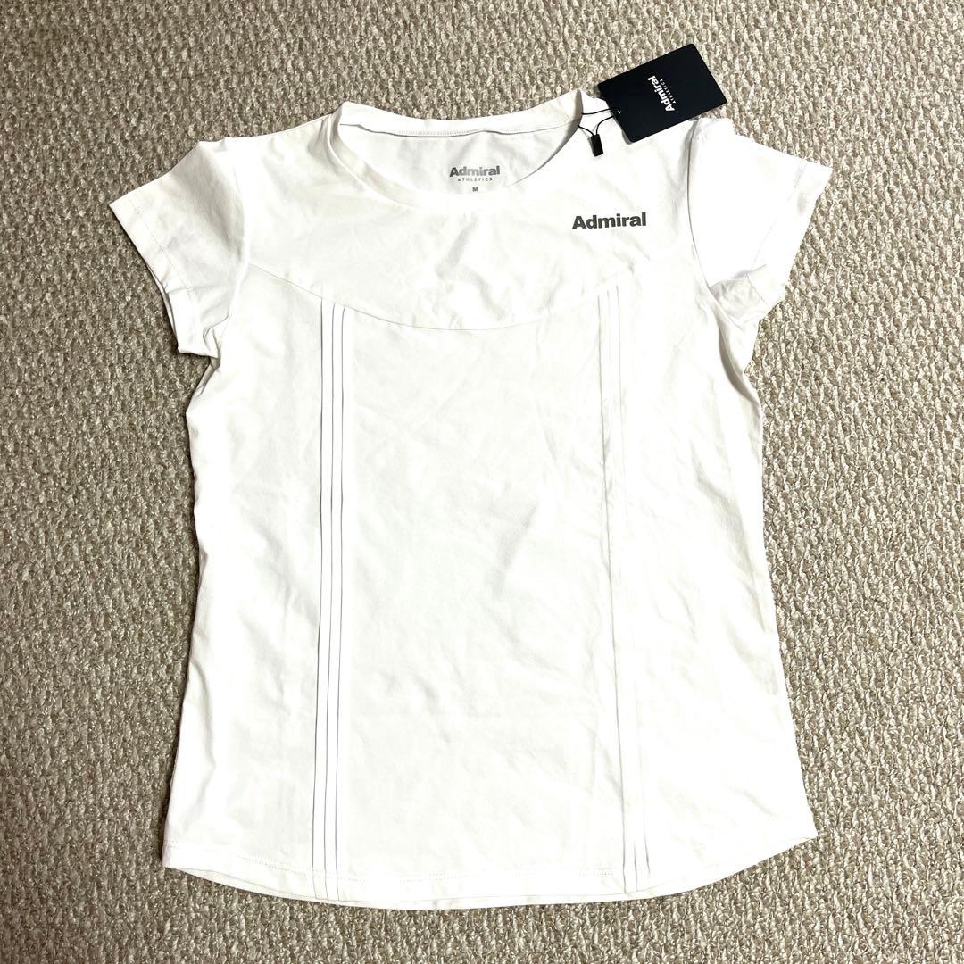 新品タグ付き♪Admiral テニスシャツ Mサイズ