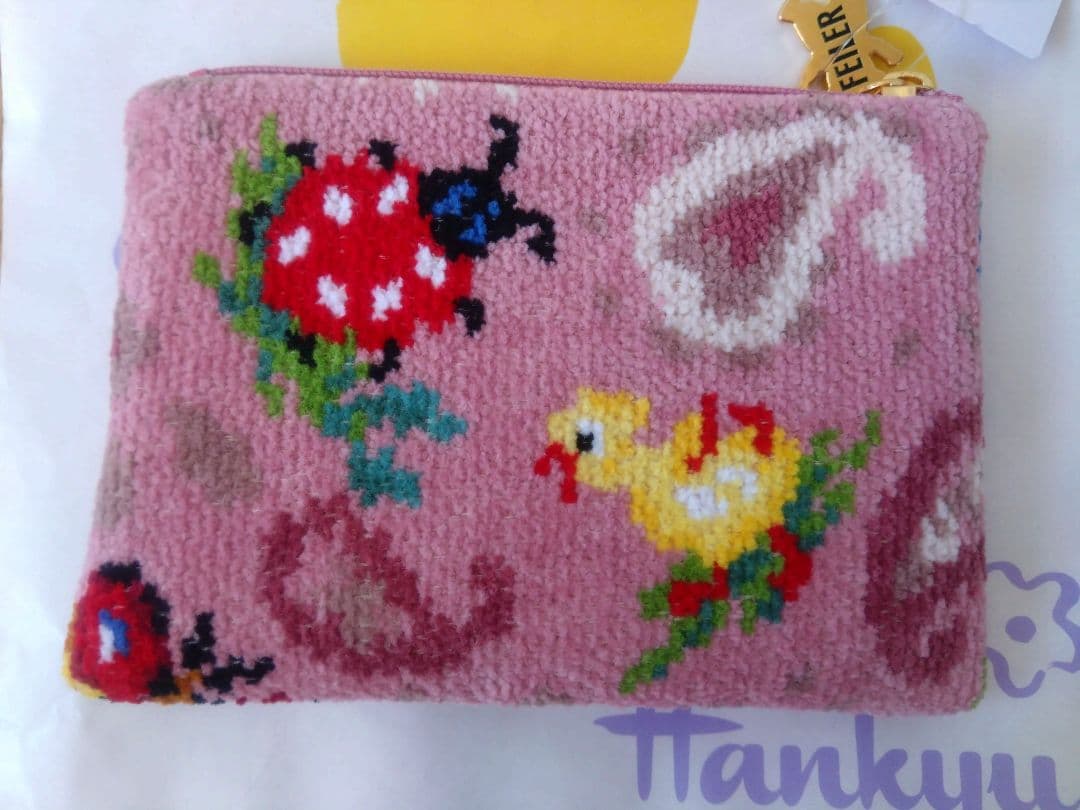 feiler 近沢レース　コラボ　ハイジ　ティッシュポーチ