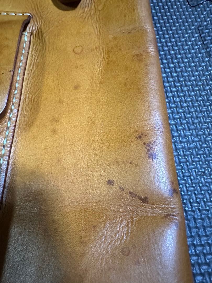 サムライクラフト　トートバッグ　ナチュラル×ブラウン