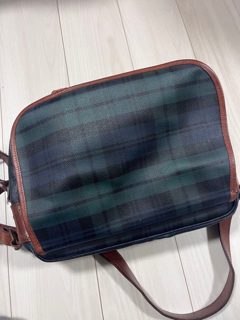 polo ralph lauren messenger bag ブラックウォッチ