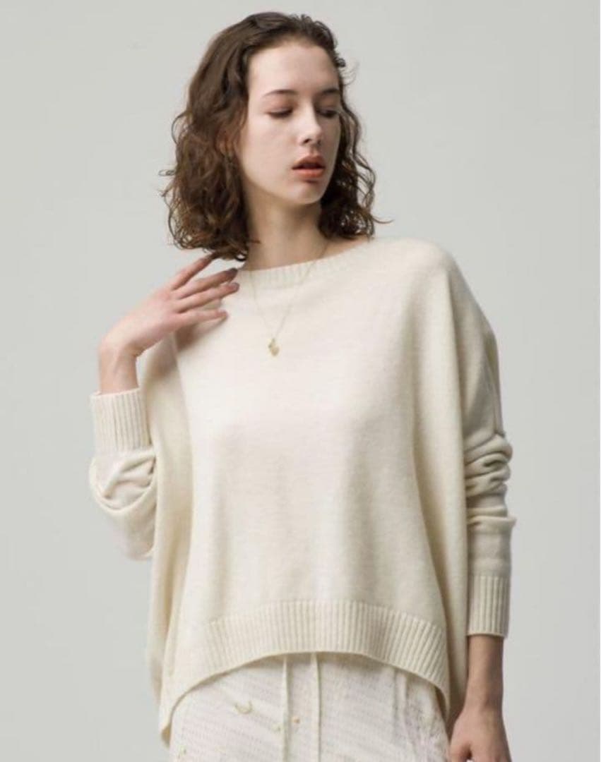 ロンハーマン購入　オーガニックジョンパトリック　カシミヤニット