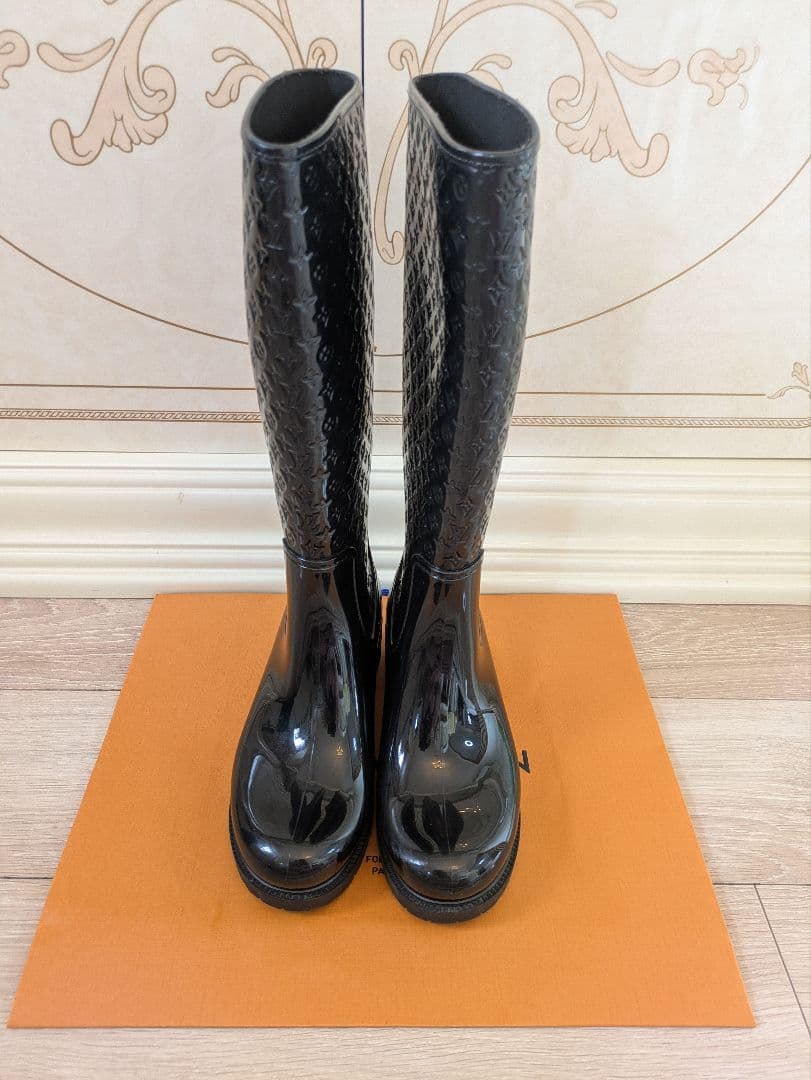 ルイ・ヴィトン　レインブーツ　23.5cm