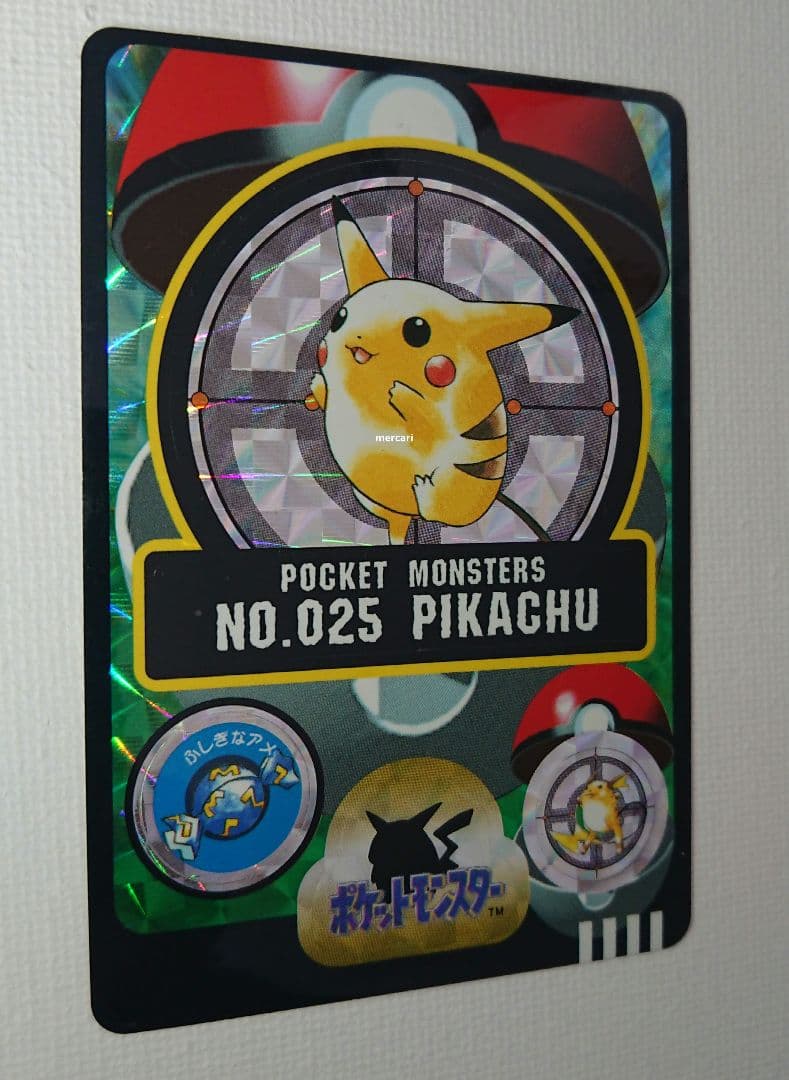 当時物 ポケモン シールダス キラ ピカチュウ ポケットモンスター シール