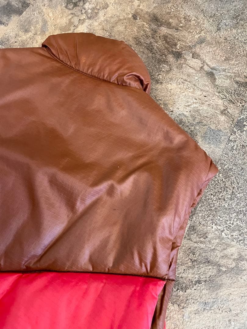 70〜80s THE NORTH FACE ノースフェイス 茶タグ ダウンベスト