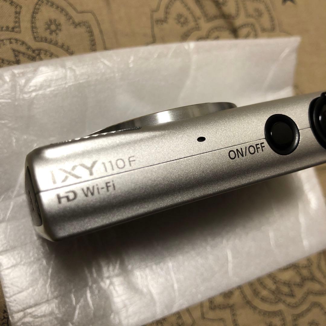 ほぼ新品 Canon IXY 110F シルバー デジカメ コンデジ 完品