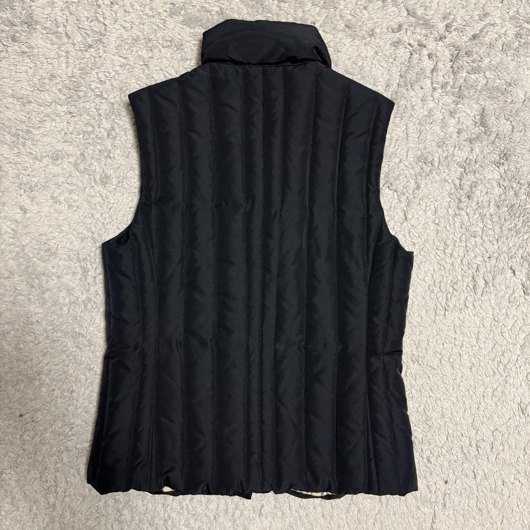 BURBERRY バーバリー ダウンベスト ノバチェック ブラック 40 L