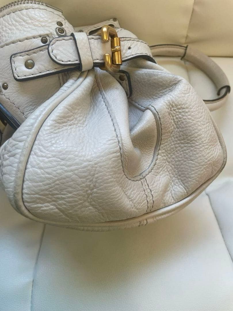 99Chloe パディントン　バッグ　白