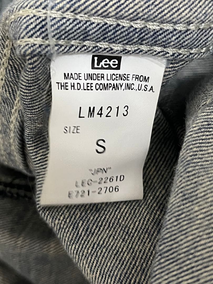 Lee デニム　オールインワン　つなぎ　LM4213 サイズS表記