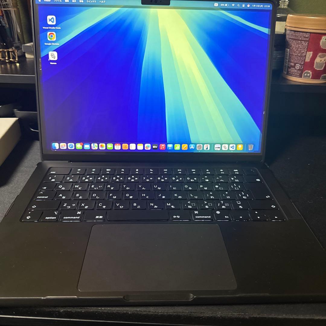 MacBook Pro M4 14インチ16GB 512GB スペースブラック