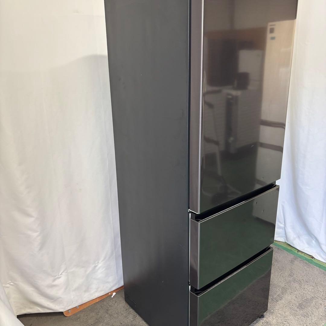 767⭕️冷蔵庫　日立　黒　大型　300-400ℓ　綺麗　安い　設置無料