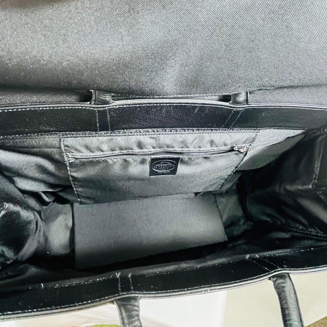 【レア】LONGCHAMP ロンシャン　レザー 　ビジネスバッグ　ボストンバッグ