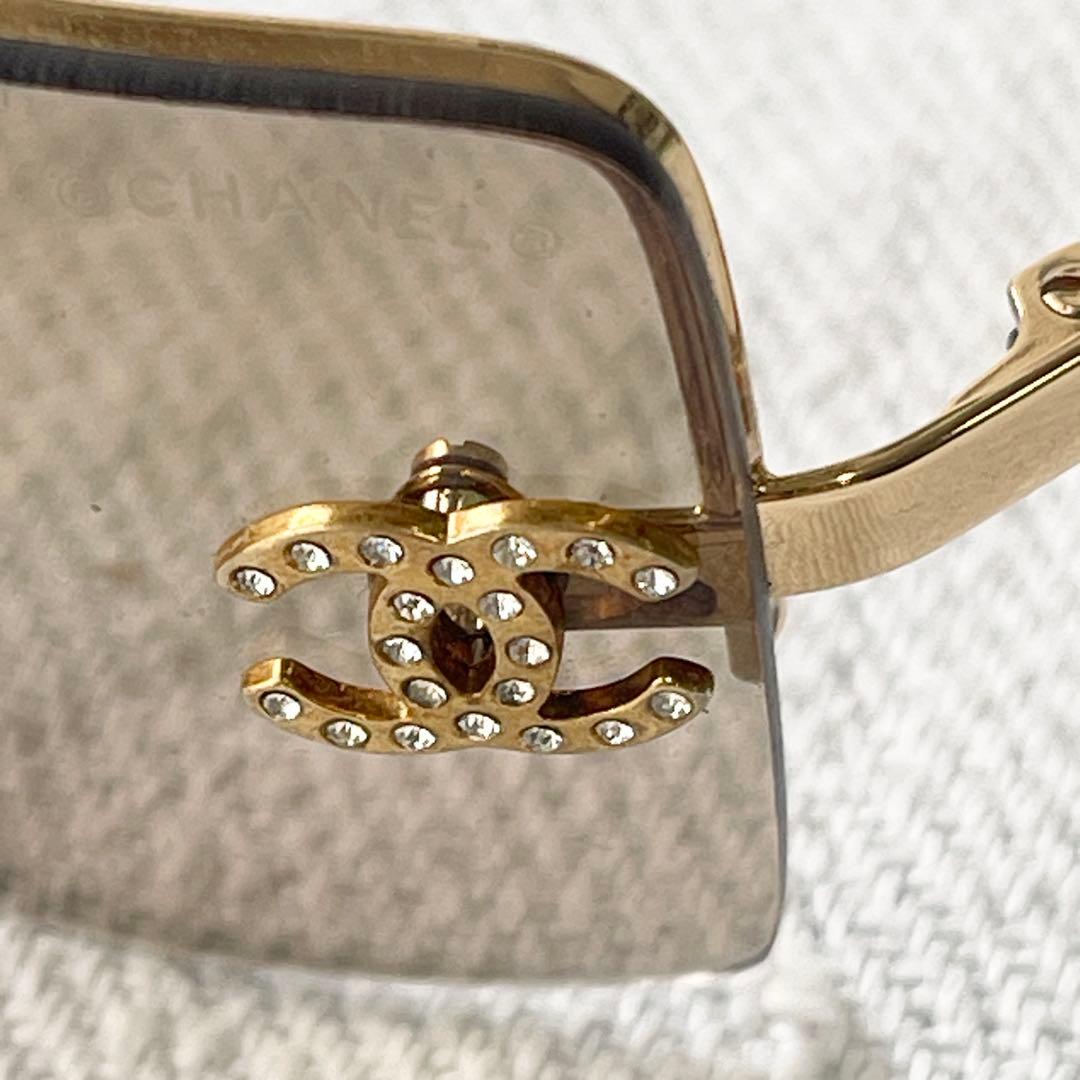 CHANELシャネルサングラスココマーク4092-Bラインストーン