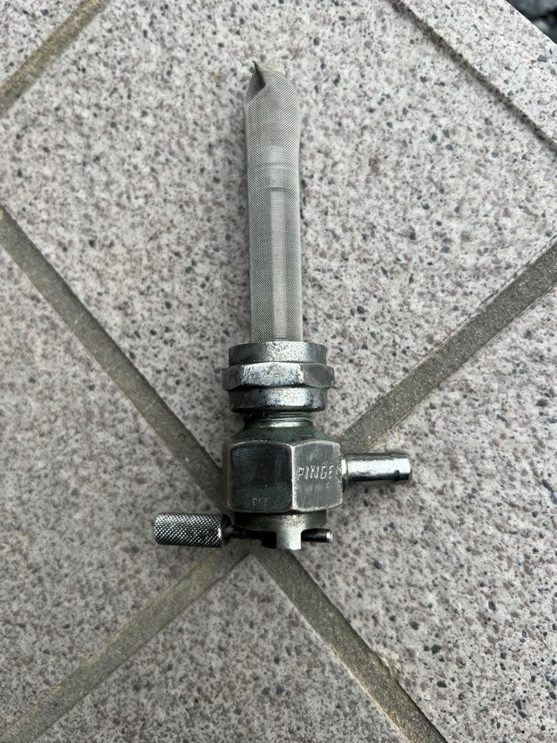 【激レア・最安】ハーレー ピンゲル ガソリン コックPINGEL即日発送