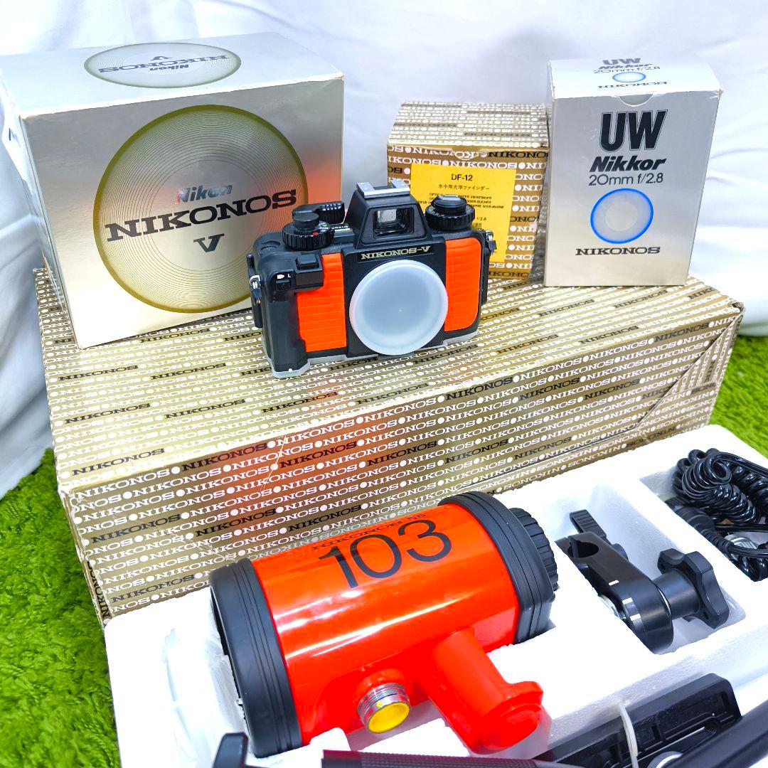Nikonos-V 防水フィルムカメラ　撮影セット　箱取説付き