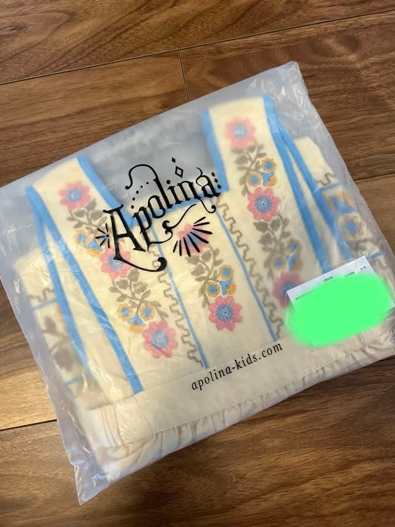 ワンピース Apolina Ursina Embroidered Pinafore 5-7y