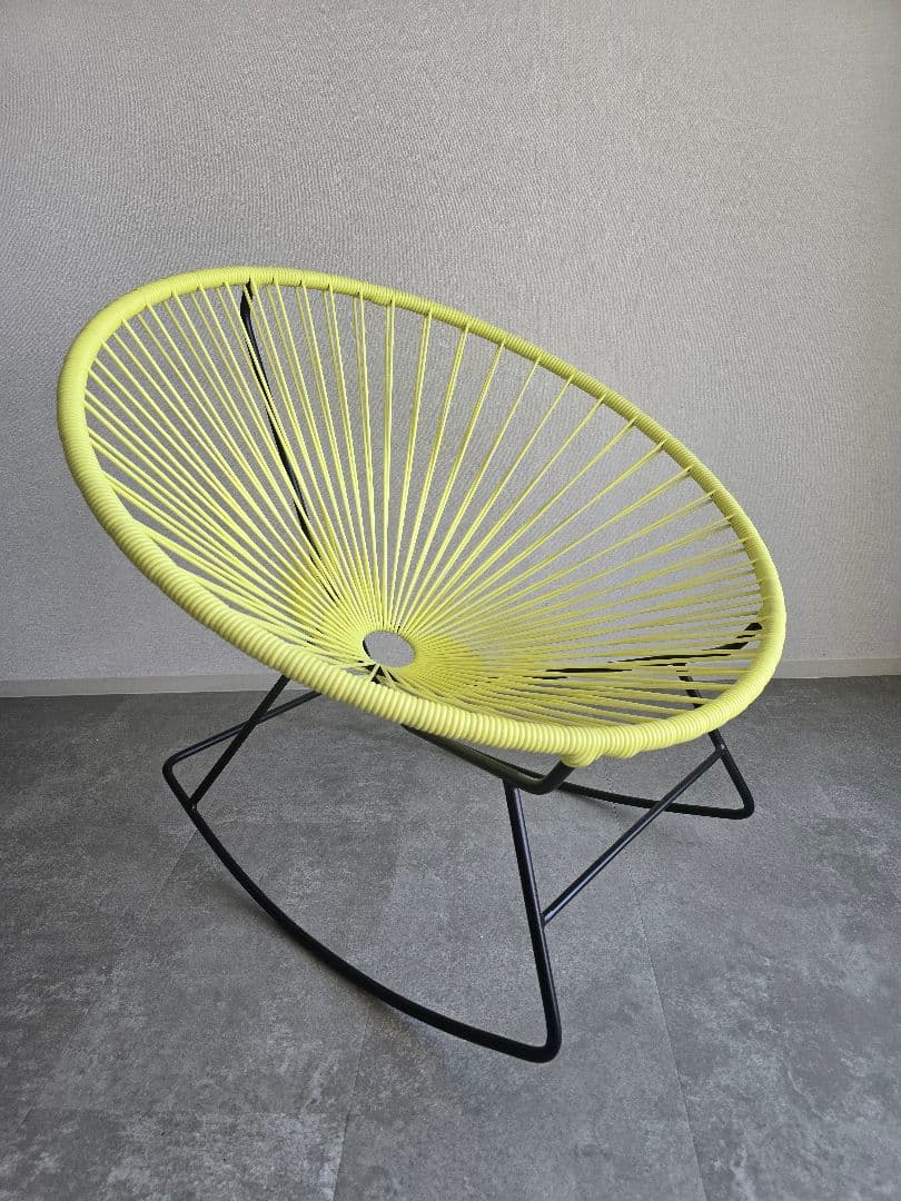 METROCS アカプルコ ロッキングチェア　カナリアイエロー