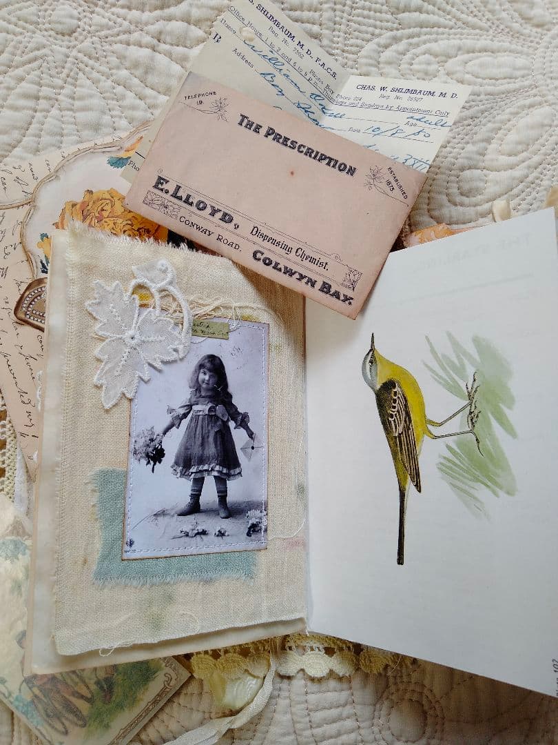 ヴィンテージ手作りジャーナル Old days 10