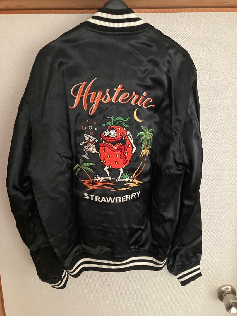 新品‼️ヒステリックグラマー　STRAWBERRY MONSTER刺繍 スカジャン