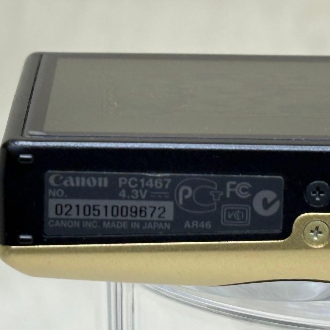 Canon IXY 10S PC1467 充電器　ゴールド コンデジ　動作品