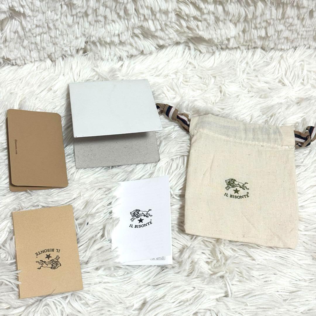 ルード様【新品未使用】 イルビゾンテ　マネークリップ 二つ折り財布 札入れ