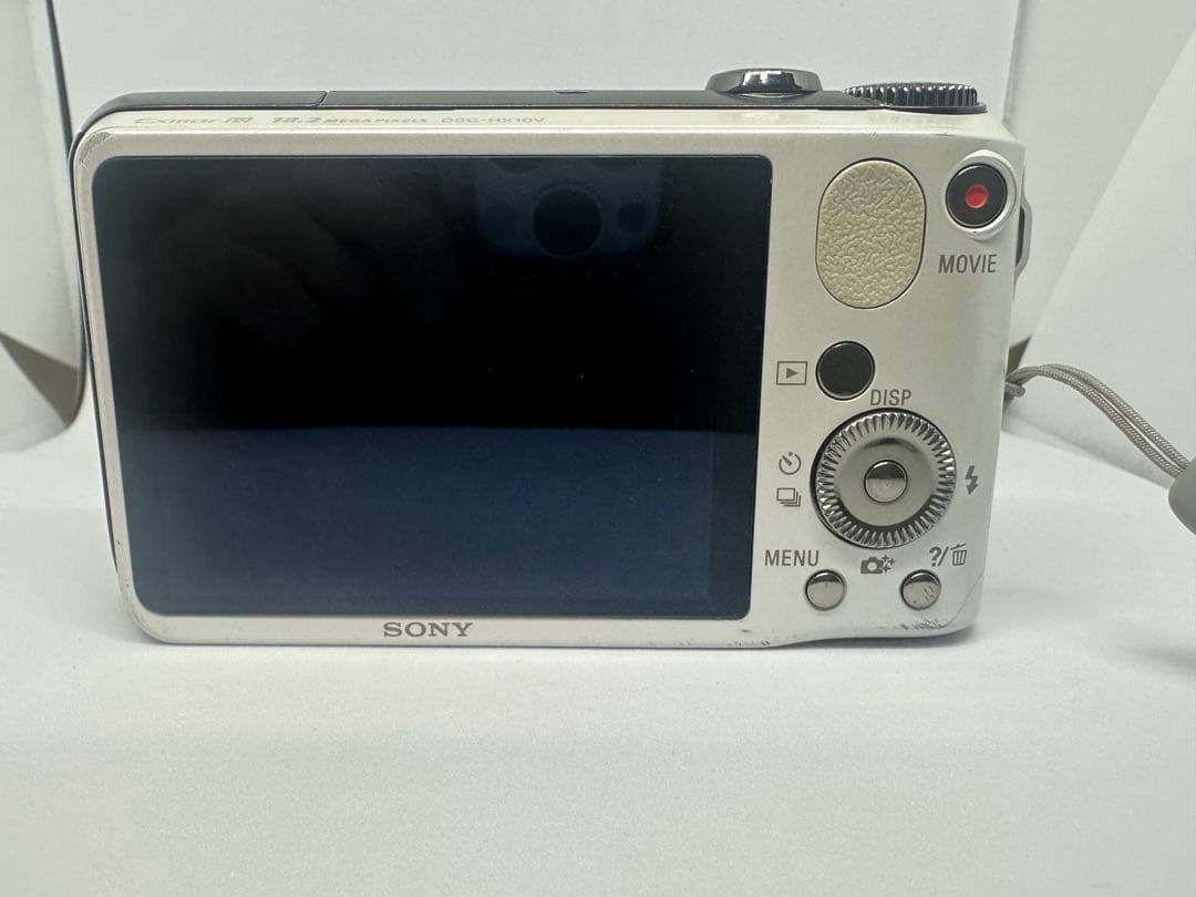 SONY DSC-HX10V シルバー ホワイト　動作品 バッテリー付