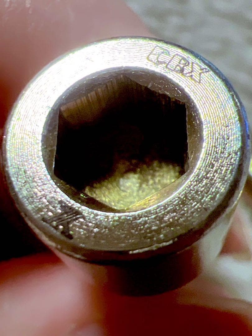 CBX400F CBX550F TRAC 特殊ボルト 4本セット CBX版 AB