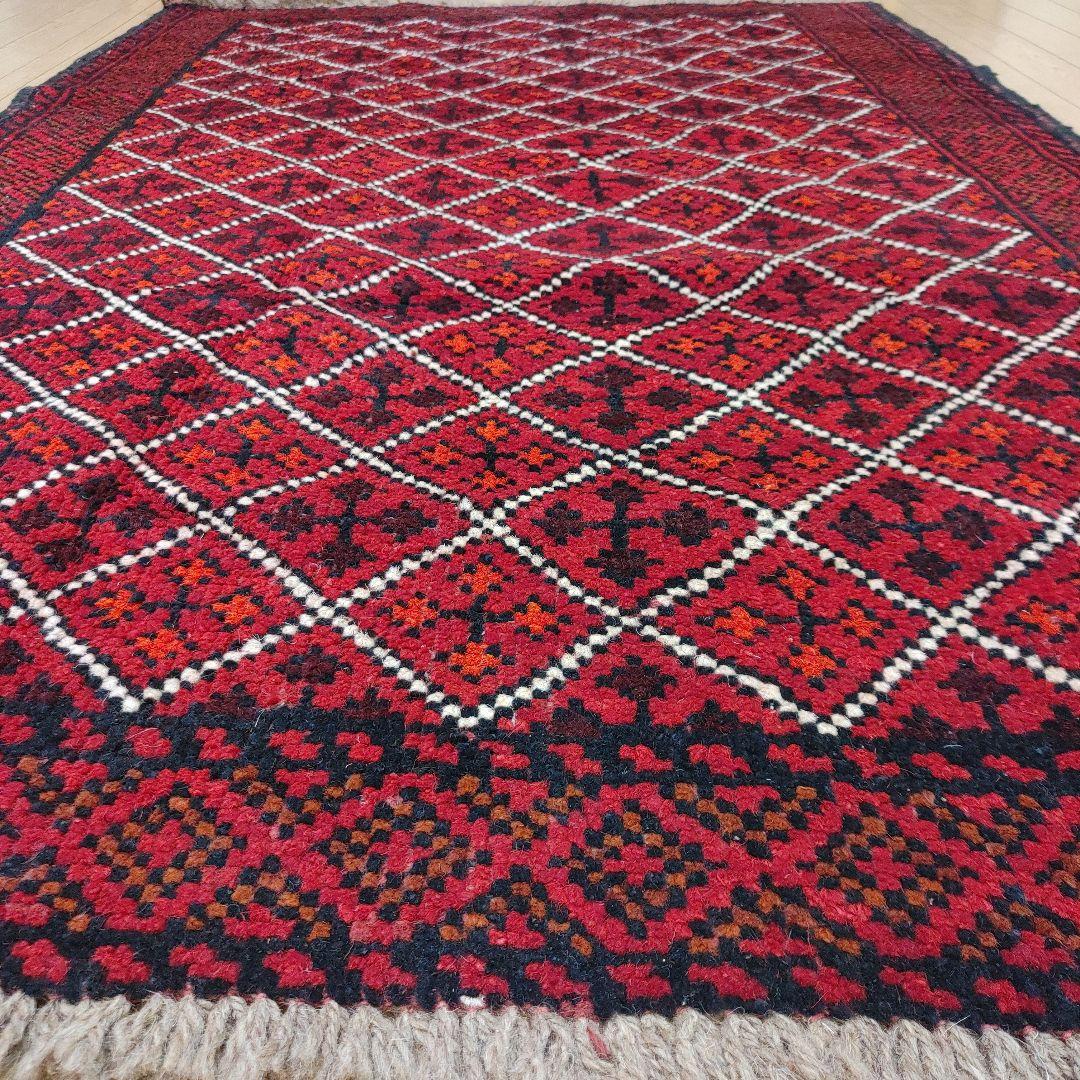 ペルシャ絨毯 バルーチ 手織り 172x112ｃｍ ウール balouch