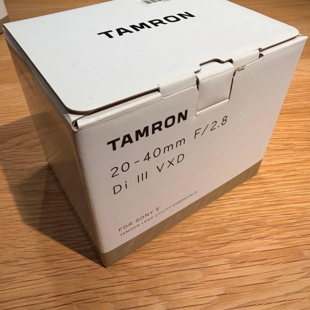 TAMRON 20-40mm f2.8 Eマウント　タムロン